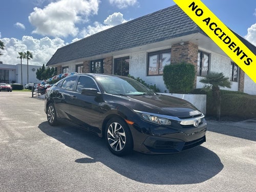 2016 Honda Civic EX Carfax CLEAN... 31/41 City/Highway MPG
