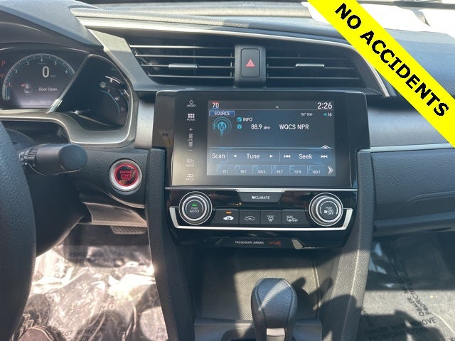 2016 Honda Civic EX Carfax CLEAN... 31/41 City/Highway MPG