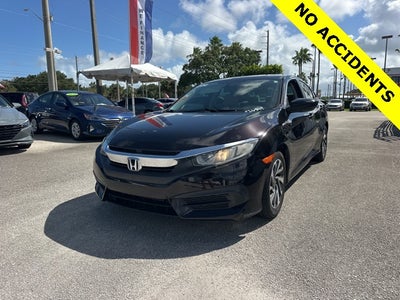 2016 Honda Civic EX Carfax CLEAN... 31/41 City/Highway MPG