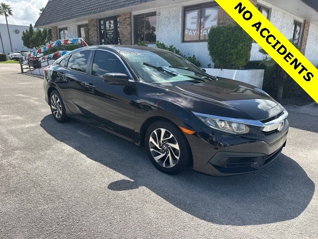 2016 Honda Civic EX Carfax CLEAN... 31/41 City/Highway MPG