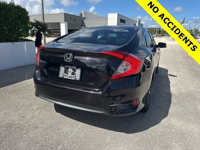 2016 Honda Civic EX Carfax CLEAN... 31/41 City/Highway MPG