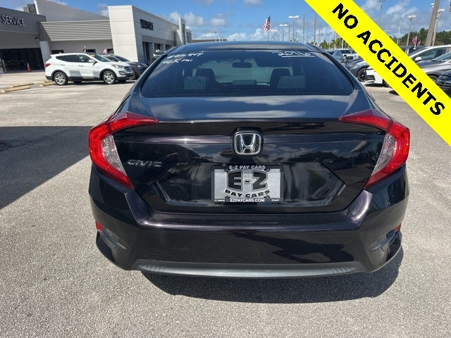 2016 Honda Civic EX Carfax CLEAN... 31/41 City/Highway MPG