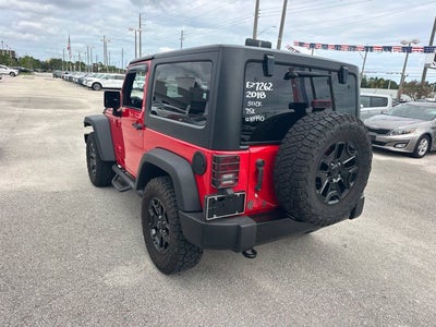 2018 Jeep Wrangler JK Sport