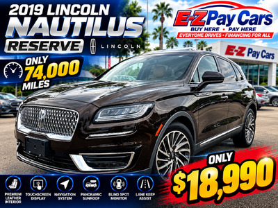 2019 Lincoln Nautilus Reserve
