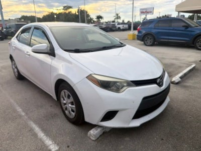 2015 Toyota Corolla L