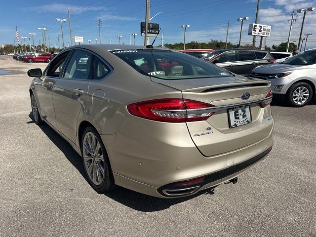 2017 Ford Fusion Platinum