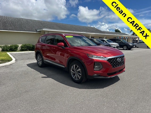 2019 Hyundai Santa Fe SEL 21/27 City/Highway MPG