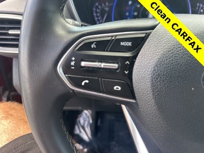 2019 Hyundai Santa Fe SEL 21/27 City/Highway MPG