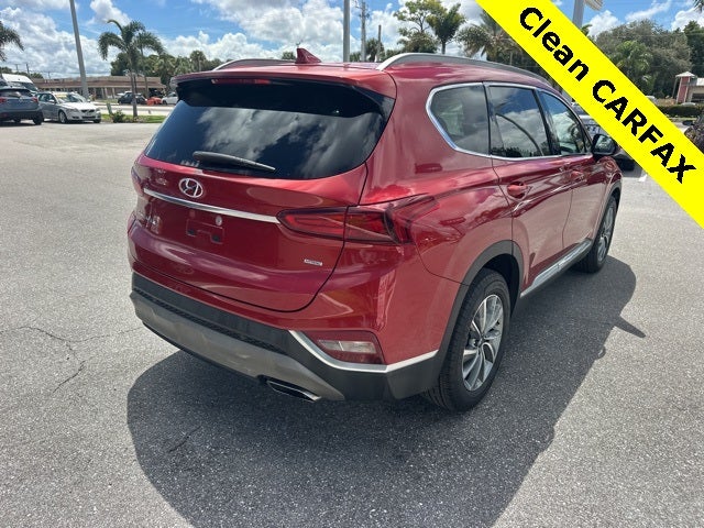 2019 Hyundai Santa Fe SEL 21/27 City/Highway MPG