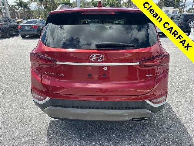 2019 Hyundai Santa Fe SEL 21/27 City/Highway MPG